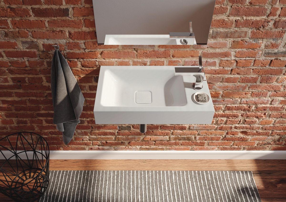 Умывальник KALDEWEI Сталь эмалированная 3073 445 теплый серый 10 30733319445 - Вид №5