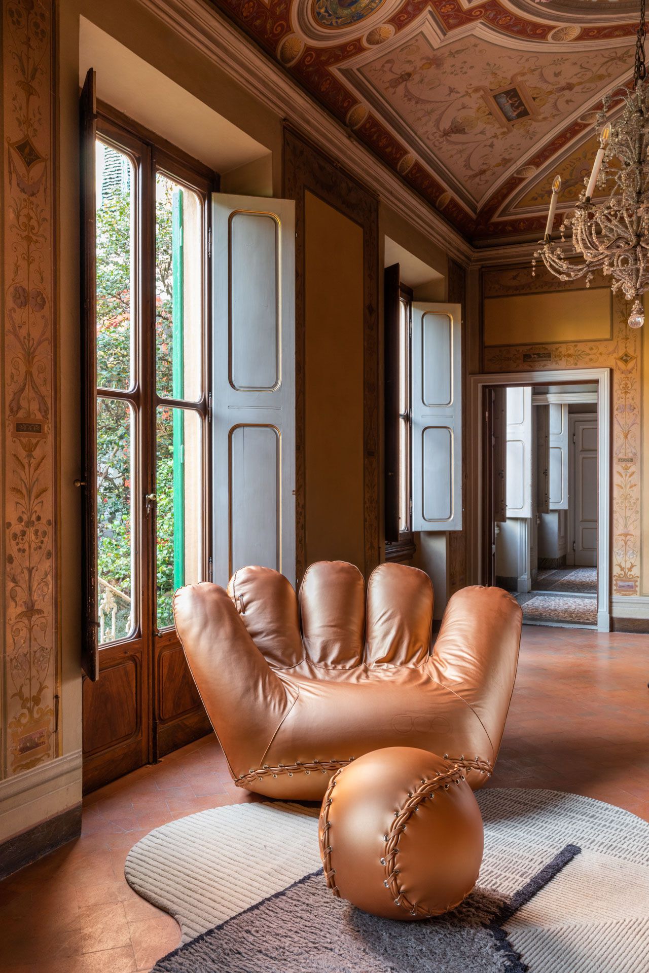 Кожаное кресло Poltronova Джо ARCH-00076300 - Вид №1