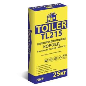 Штукатурка цементная Toiler TL215 25 кг