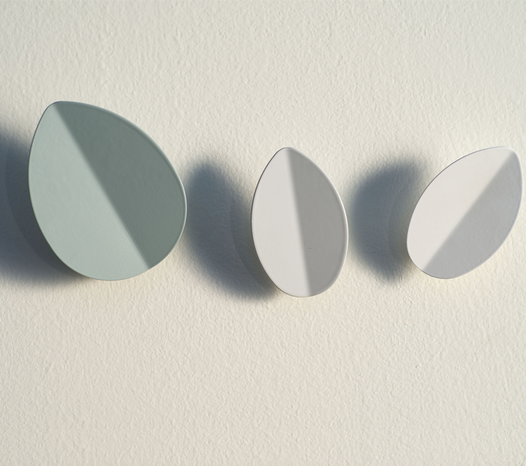 Ex.T Leaf Small Настенная вешалка белая EXLEAFPB.CO - Вид №2