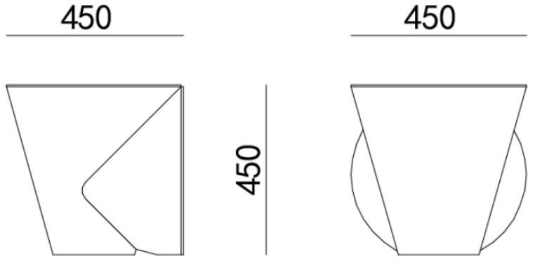 HC28 Cosmo Журнальный столик из лакированного стекловолокна  41c007  - Вид №1