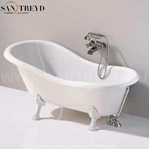 Flaminia EVERGREEN Ванна свободностоящая 170 см с белыми ножками EG170.9016