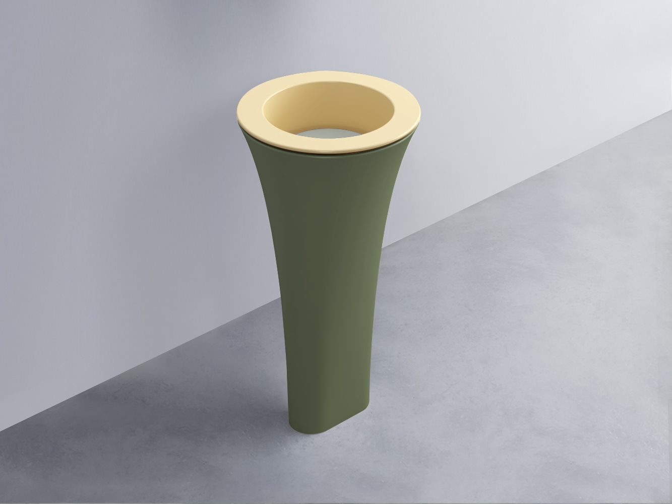 AMLA45-CN+AMPILT-PM+AMCOLT-AG Раковина Amedeo Tondo отдельностоящая cielo Enjoy + Amedeo Ceramica Cielo