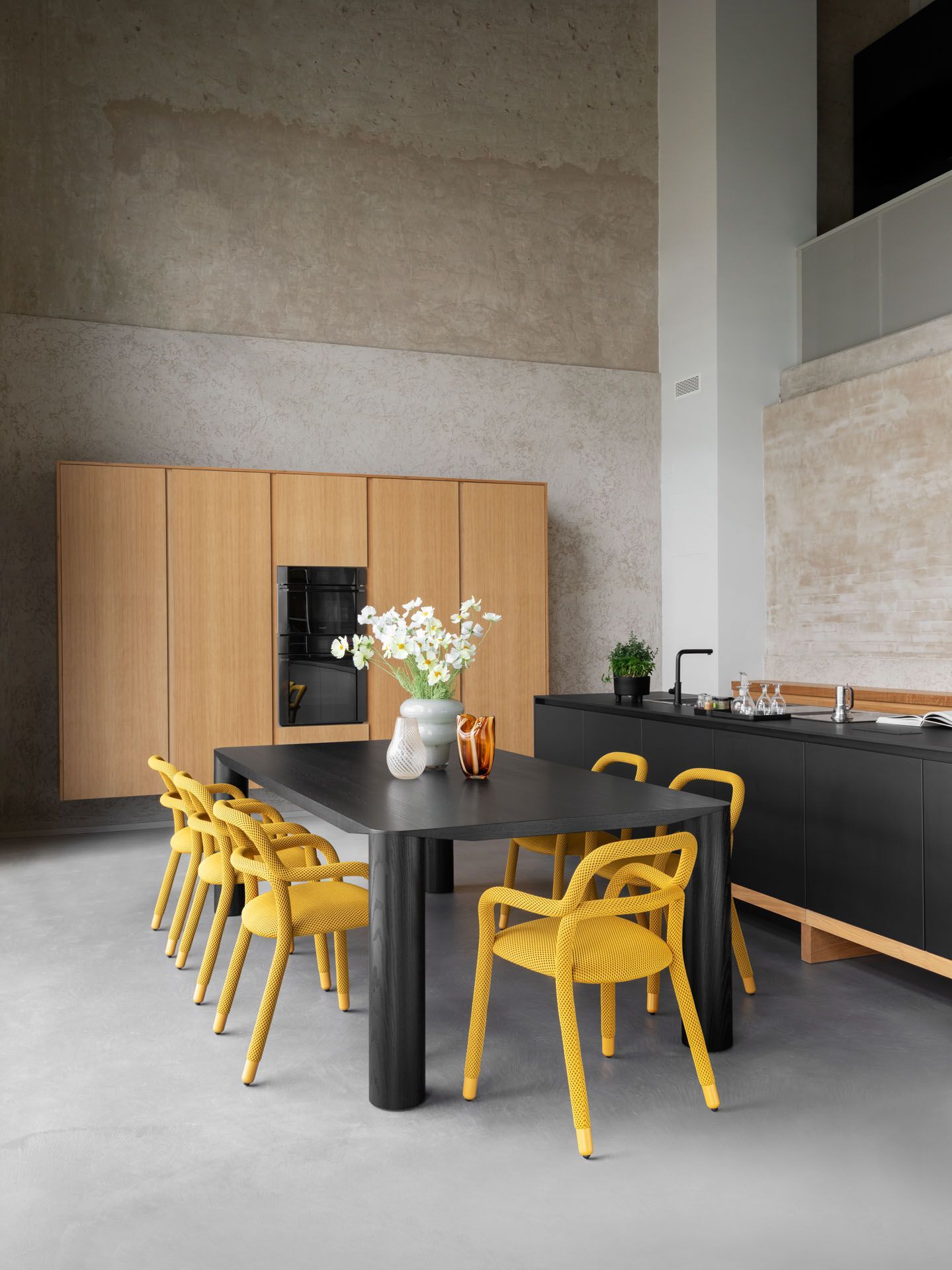 Прямоугольный стол из шпона Midj EGGEN ARCH-00046158 - Вид №12