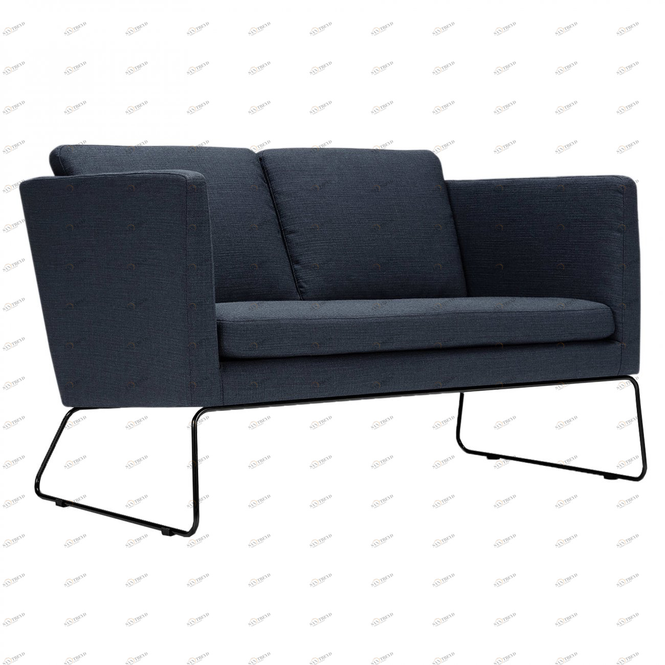 Диван Clark прямой темно-синий SITS CLARK 192447 Синий 