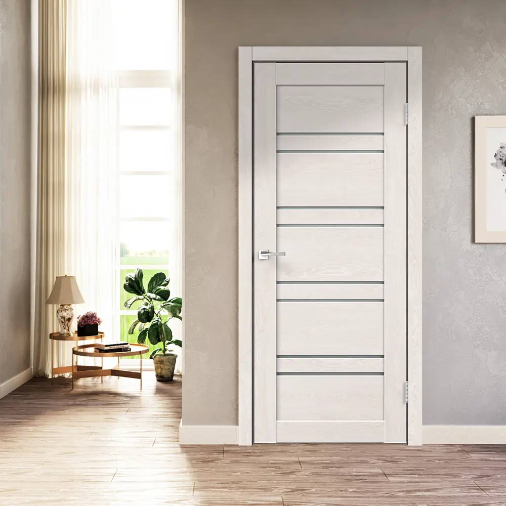 VELLDORIS Межкомнатная дверь Лайн с вертикальным остеклением 60×200 см 88483285 STLM-0897229 - Вид №4