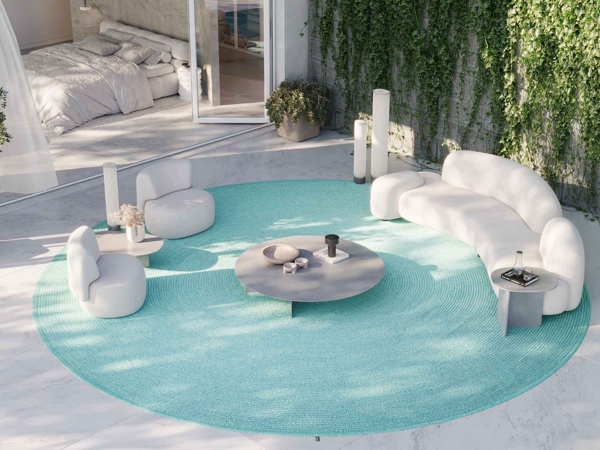 Изготовленный на заказ напольный ковер полипропилена miinu VISIA ARCH-00146620 - Вид №1