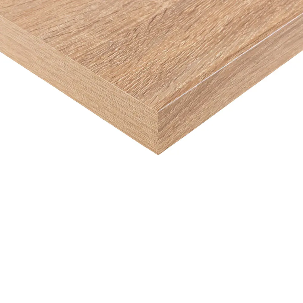 Настенная полка KONSENSA 100x23.5 см со скрытым креплением МДФ цвет дуб STLM-2201676 - Вид №3