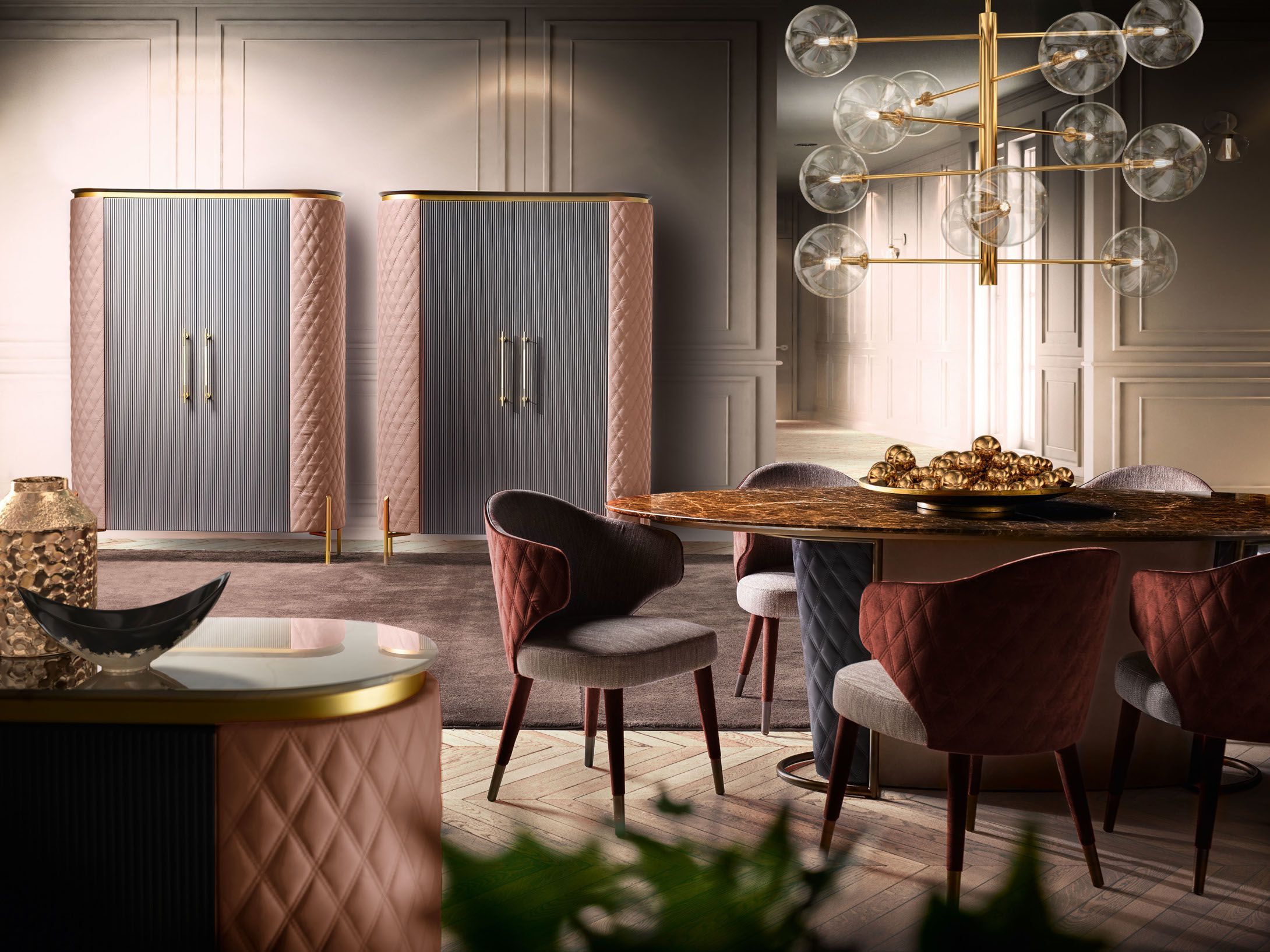 Деревянный шкаф с распашными дверцами Former In Italia ARCH-00128802 - Вид №3