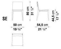 B&B Italia Стул из ткани El sun-id-1480731 - Вид №5