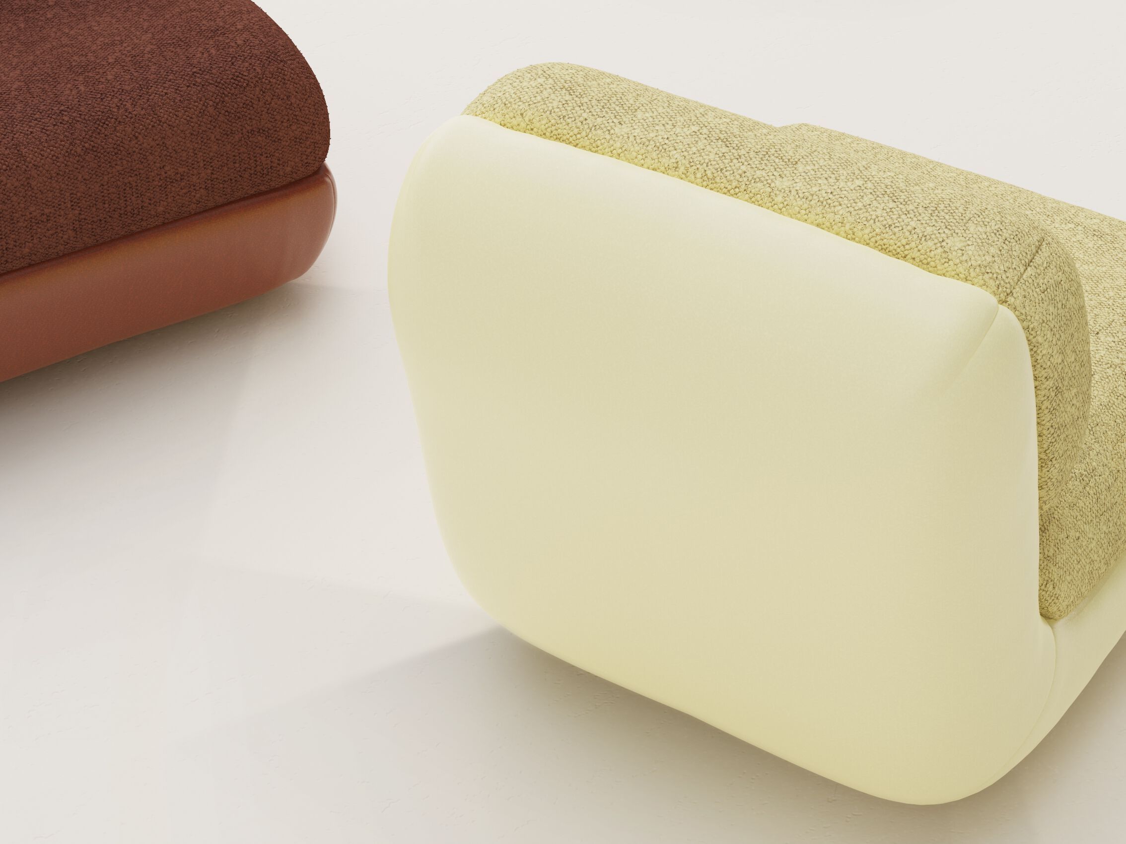 Тканевое кресло без подлокотников Mambo Unlimited Ideas Mood ARCH-00053449 - Вид №10