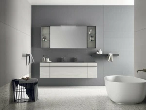 Birex Подвесной тумба под умывальник с двойным лаком Sidéro