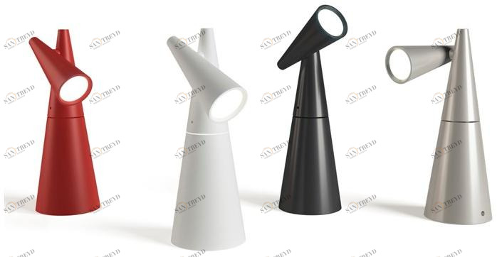 Estiluz Регулируемая светодиодная настольная лампа из алюминия Cornet M-3335