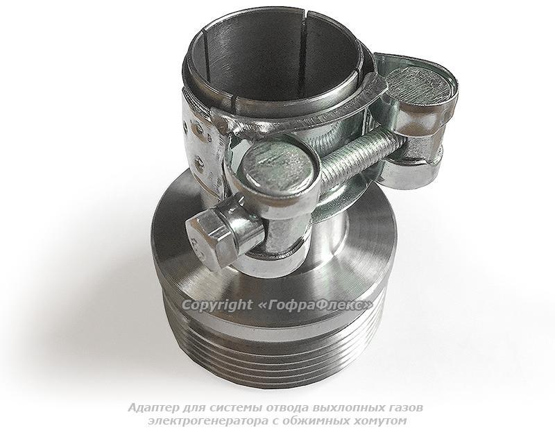 Силовой хомут одноболтовый 26-28 мм Flexible hose Россия R26-28 - Вид №1