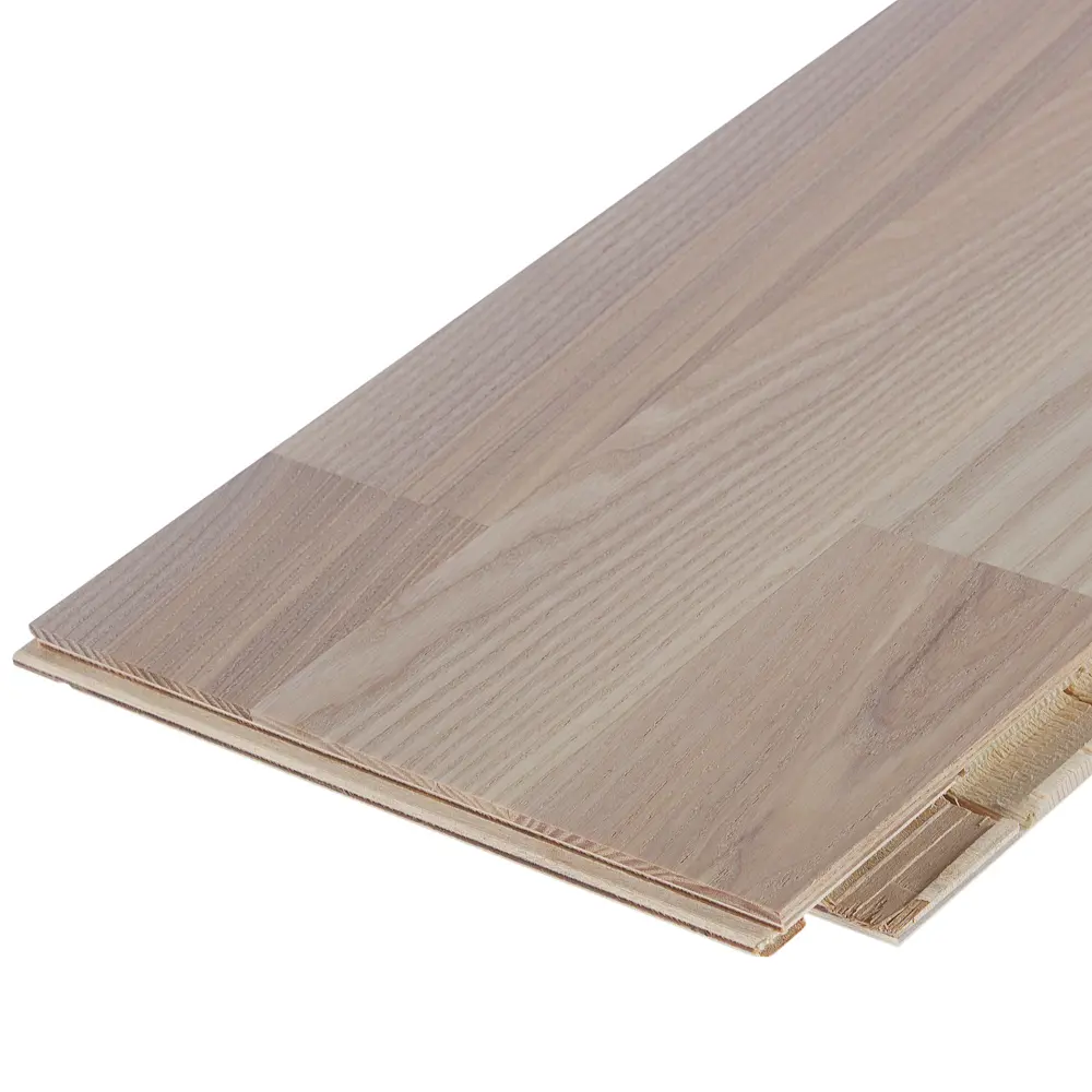 Паркетная доска трёхполосная «Ясень Хаус KY» масло 1.678 м² Santreyd STLM-2119825 - Вид №2