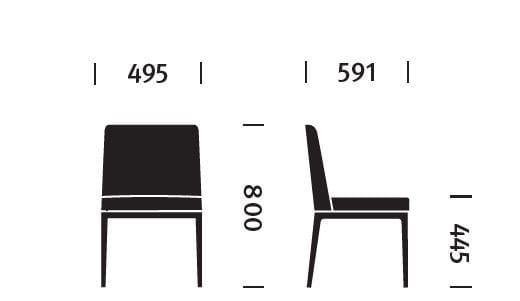 Тканевое кресло Herman Miller Nessel ARCH-00083545 - Вид №4