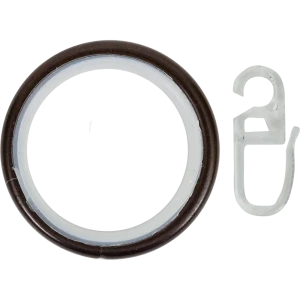 Кольцо металл цвет венге 2 см 10 шт 82088850 STLM-2136170
