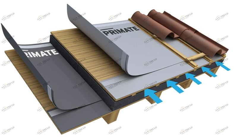 Primate Дышащая мембрана Traspirazione - schermi barriera a vapore Ptr0008