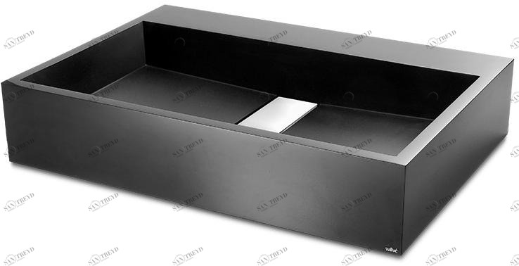 2510288 Накладная раковина на столешницу  овальная Vallvé Stripe