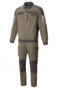 4974821 Костюм  NEW серый хаки графит STATUS  Летняя спецодежда  размер 60-62/182-188