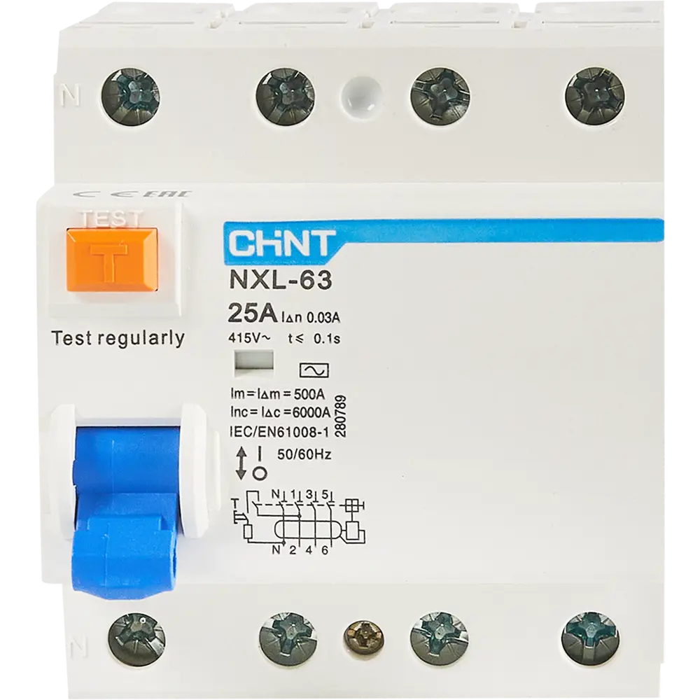 УЗО CHINT NXL-63 3P AC - защита от поражения током 85683463 STLM-0065221 - Вид №1