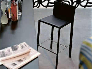 Kristalia Кожаный табурет Slim