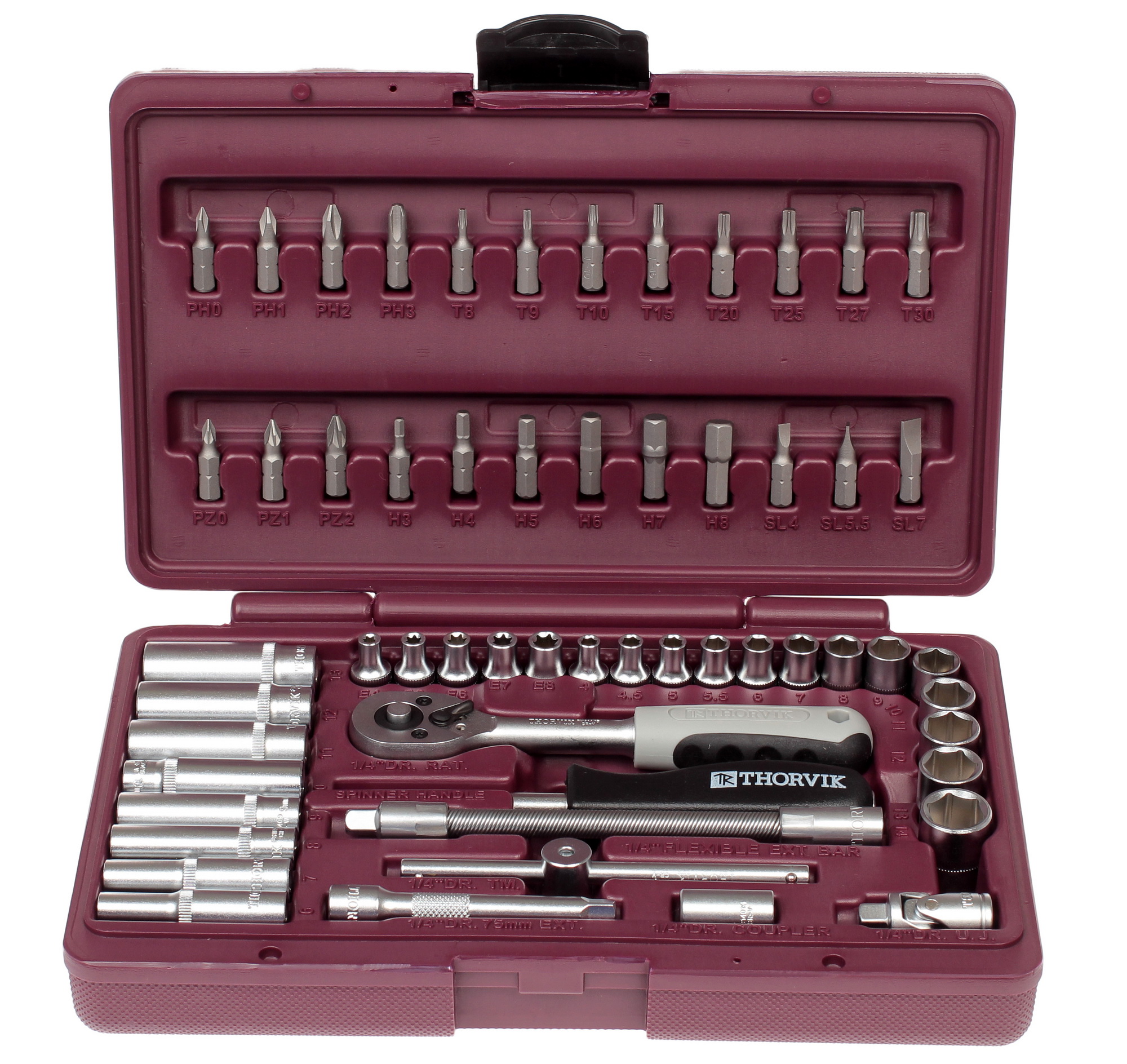 Набор инструментов Thorvik UTS0057 7979546 STDN-0110477