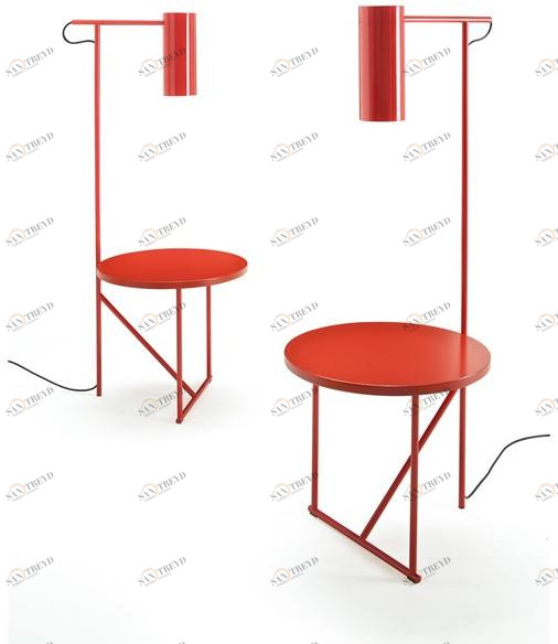 ESTEL GROUP Торшер / журнальный столик из окрашенного металла sun-id-1457783