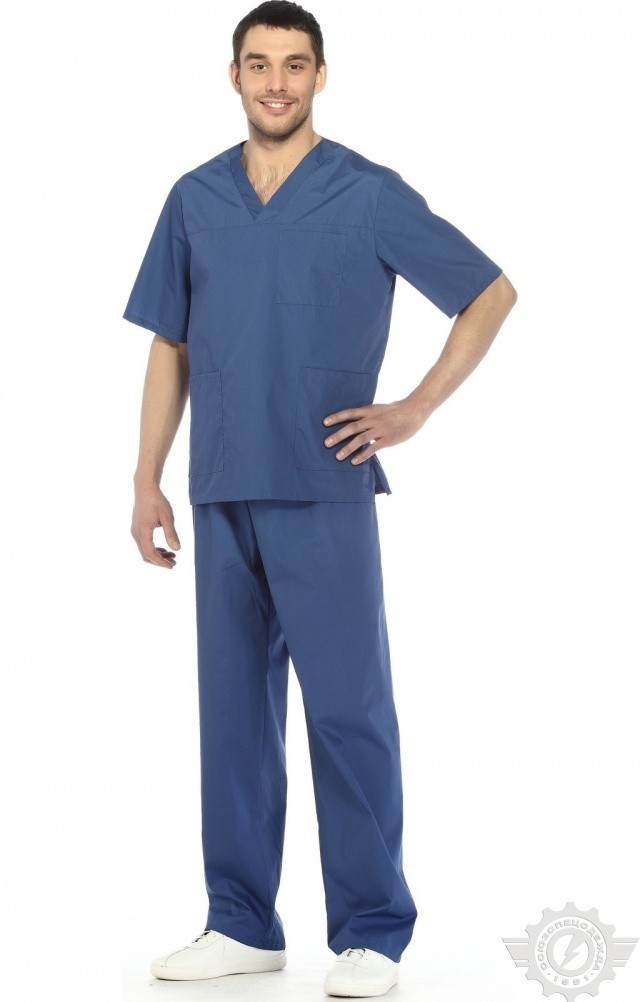 66167 Костюм "Спец" василек  Медицинская одежда  размер 56-58/182-188 Спецодежда  - Вид №9