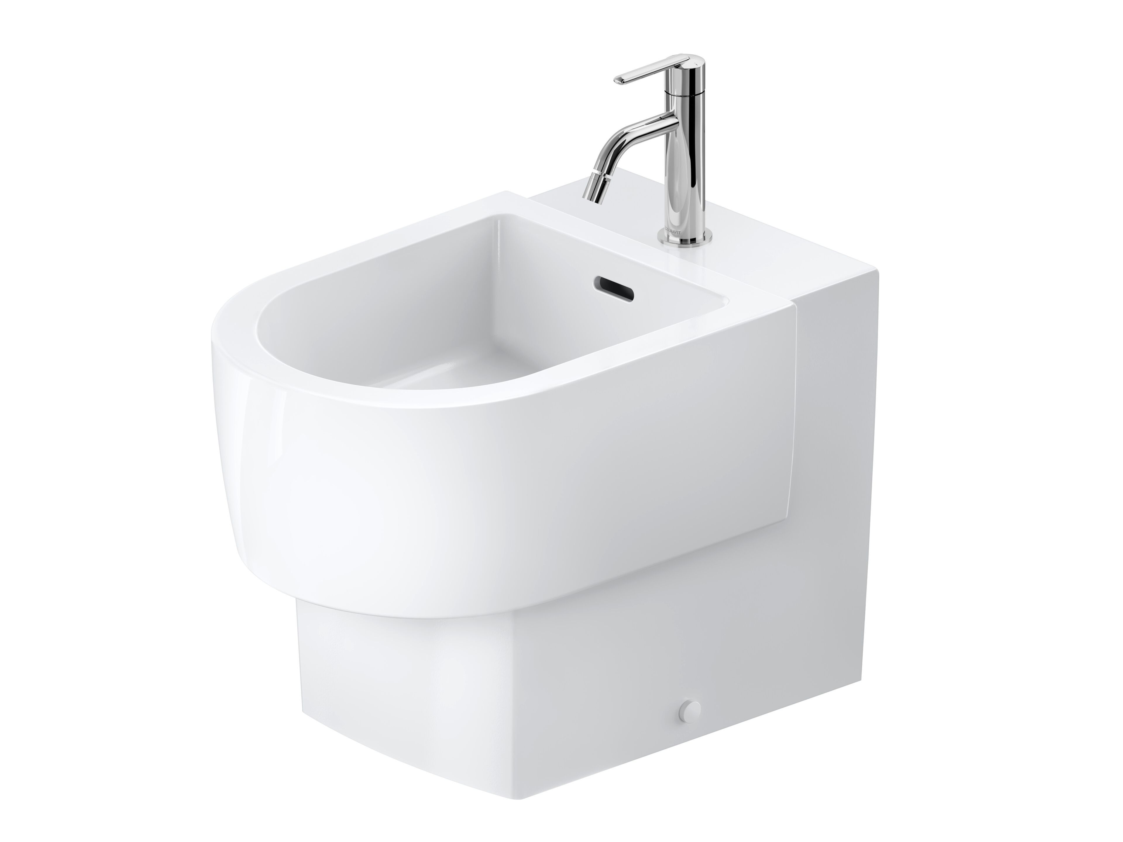 Напольное керамическое биде с переливом Duravit Balcoon ARCH-00070813