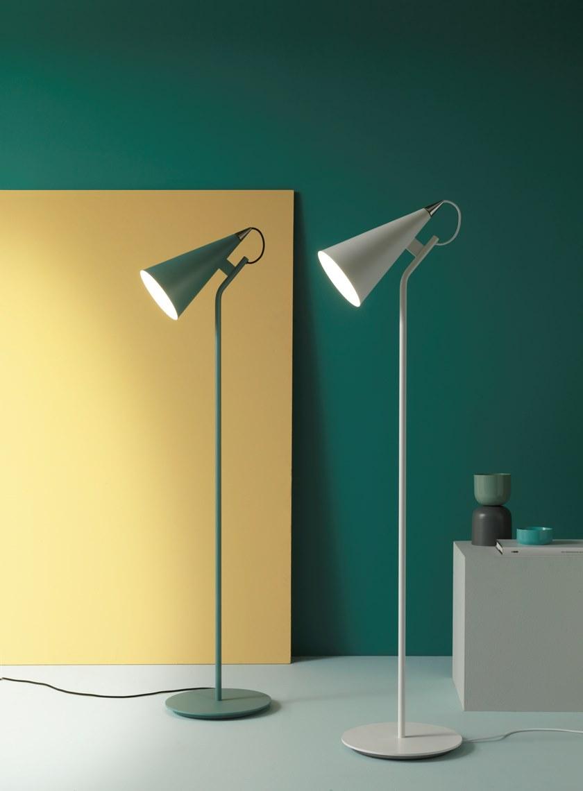 ZAVA Регулируемый светодиодный торшер из железа Jeena sun-id-1488439 - Вид №1