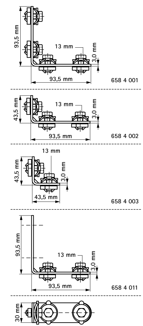 6584002 BIS RapidRail® Уголки 90° для создания конструкций из профиля RapidRail walraven  - Вид №1