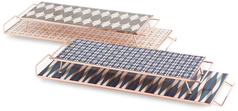 GAN Поднос прямоугольный из алюминия Mix&match sun-id-1399559 - Вид №32