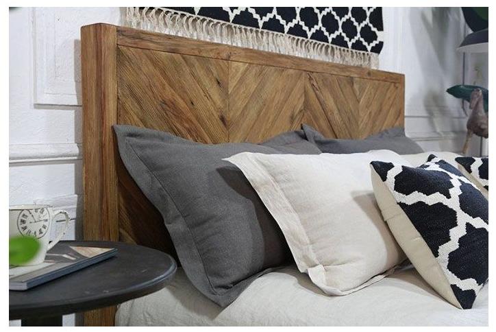 Arrediorg.it® Двуспальная кровать из массива дерева Woodside Ah101-18  - Вид №3