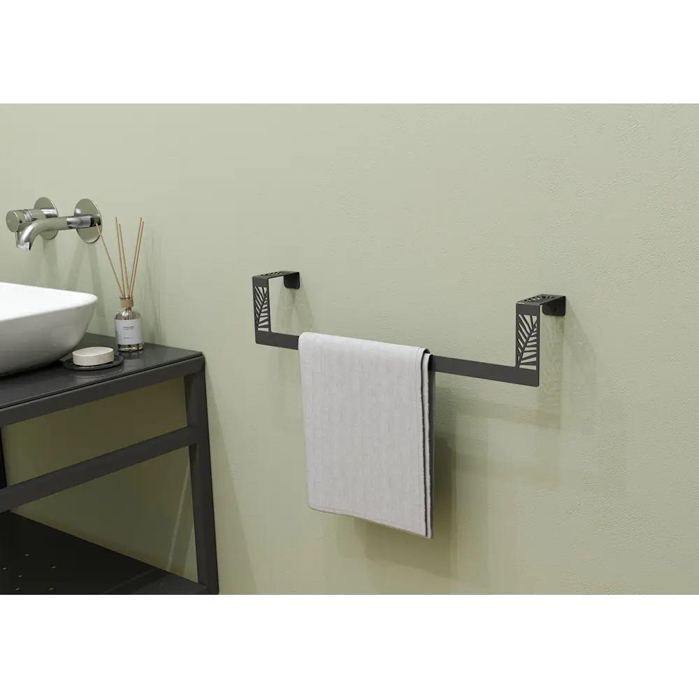 Полотенцедержатель подвесной Tropical цвет черный Santreyd STLM-2116972 - Вид №4