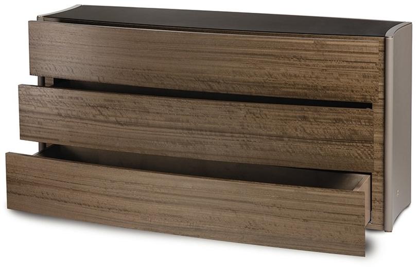 Paolo Castelli Комод из дерева и кожи Dea sun-id-1446582 - Вид №1