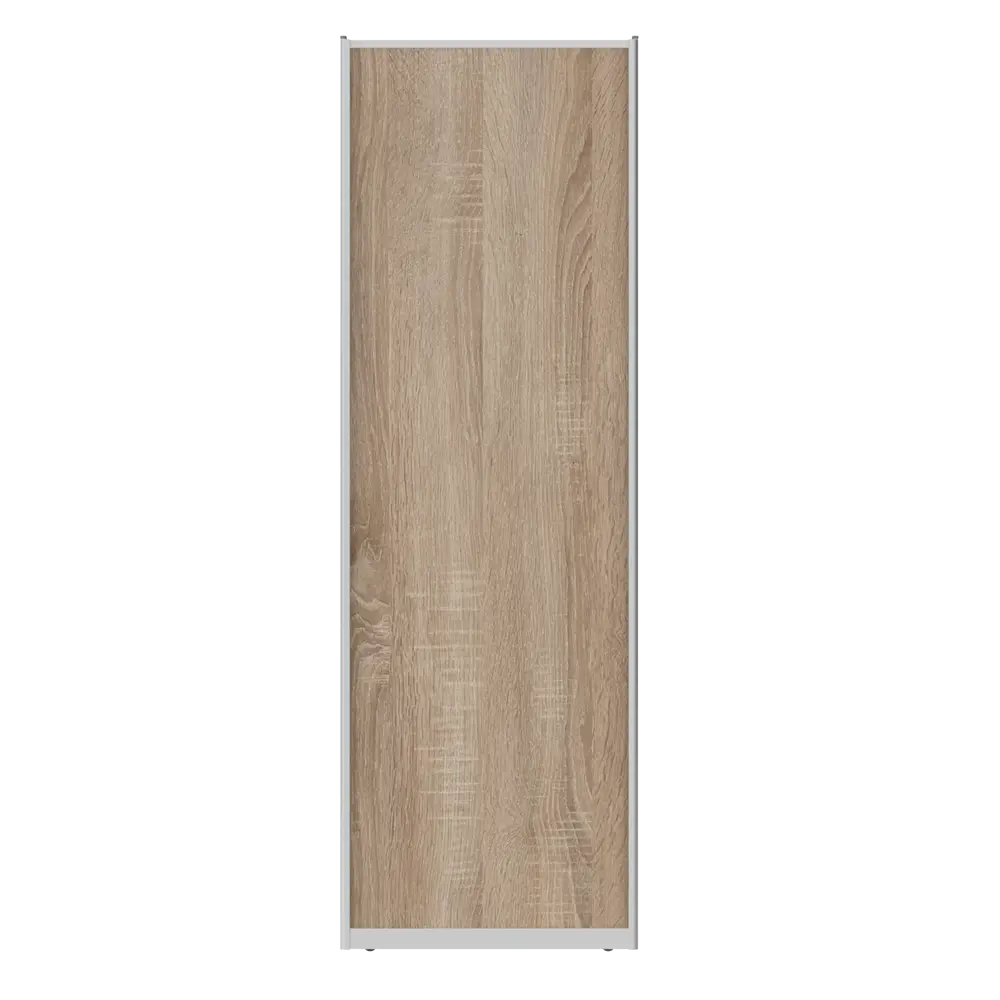 Дверь-купе KONSENSA 244.5x80.4 см МДФ цвет дуб сонома профиль матовое серебро STLM-2174696 - Вид №1