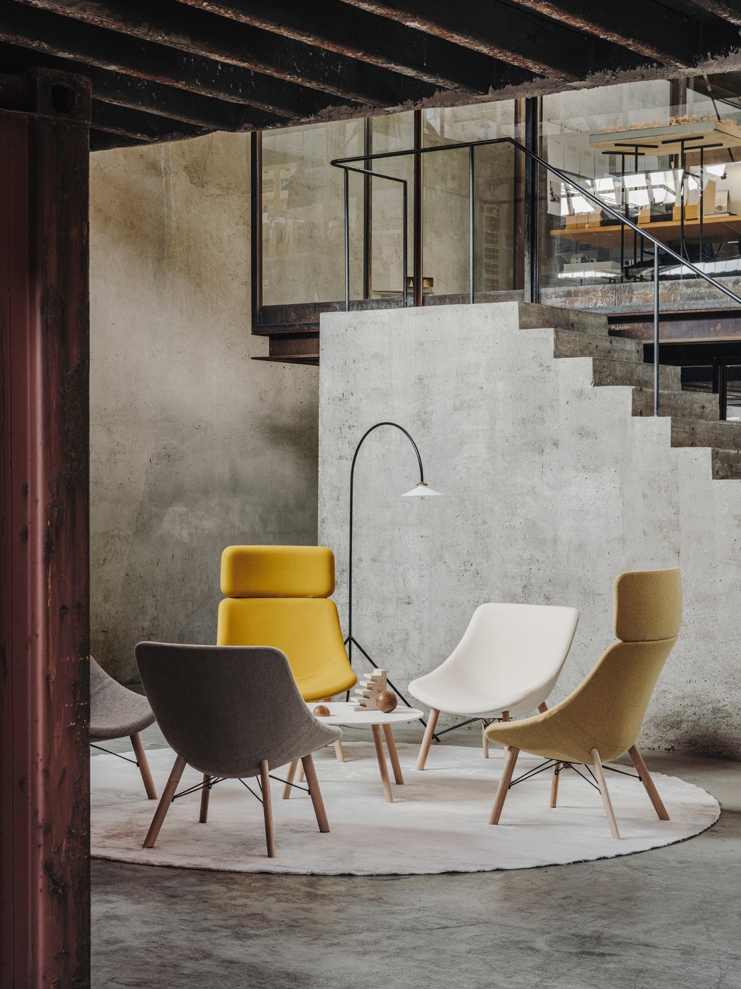 Тканевое кресло с подлокотниками Lapalma AUKI ARCH-00010456 - Вид №1