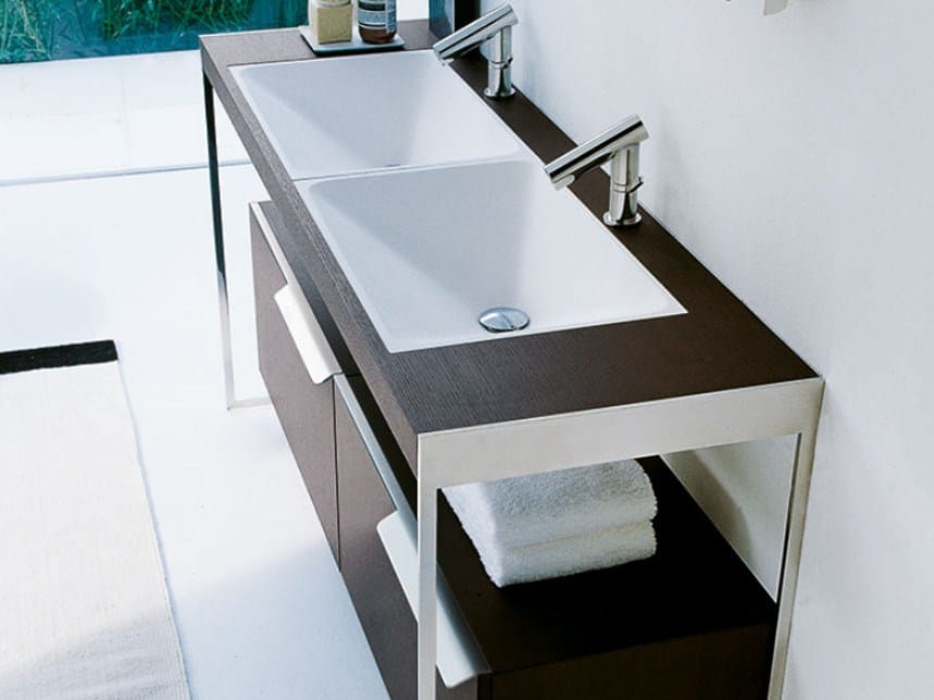 Встраиваемый прямоугольный умывальник Exmar Agape Атлас ARCH-00000288