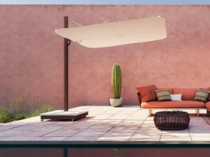 Umbrosa Регулируемый квадратный зонт sunbrella® с боковой стойкой Spectra ux