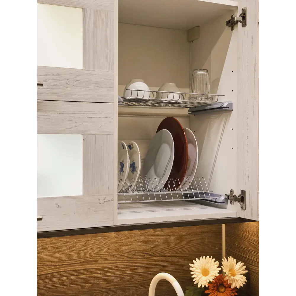 Сушилка для посуды с поддоном для верхнего шкафа 45 см, хром Santreyd STLM-2189747 - Вид №2