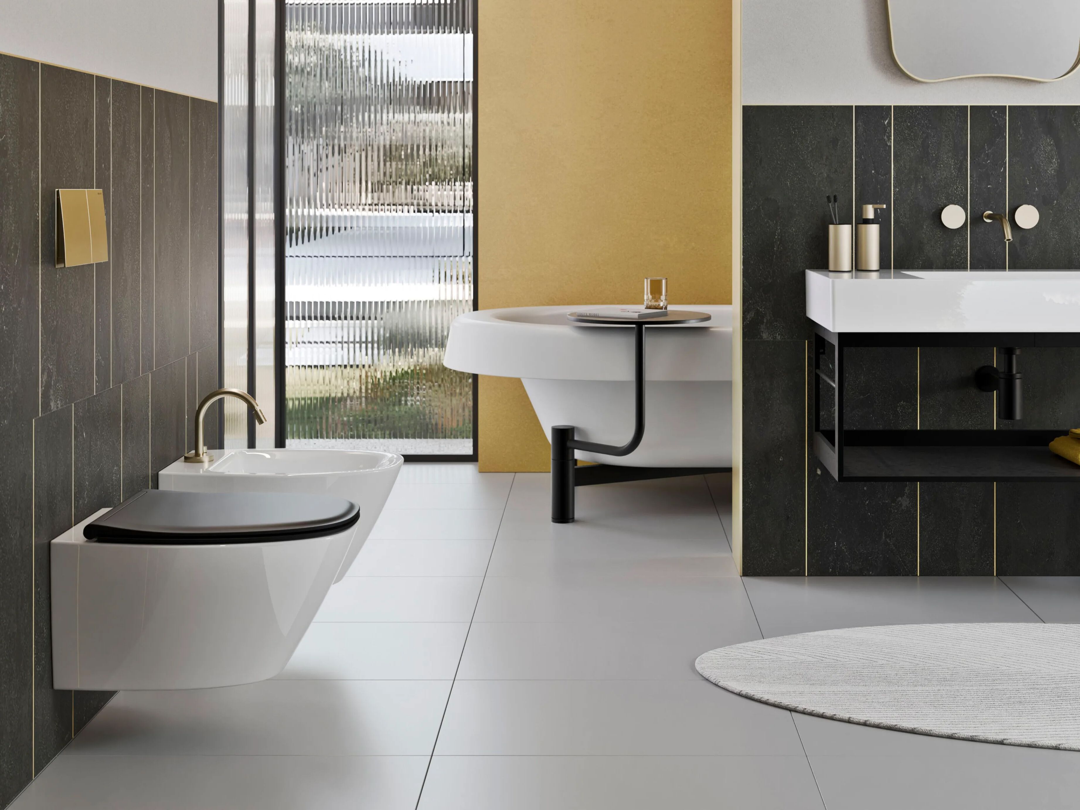 Керамический подвесной туалет GSI ceramica мода ARCH-00055395 - Вид №7