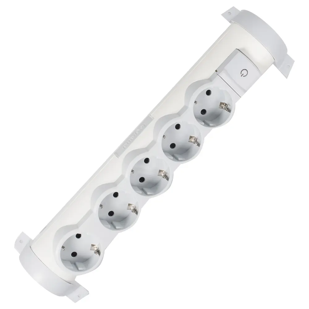 Колодка для удлинителя Legrand 5 розеток с заземлением 3500 Вт цвет белый STLM-2133225