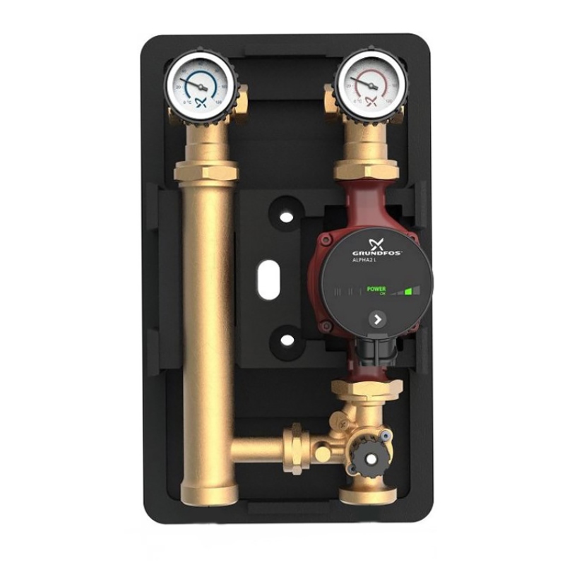 Насосная группа HEATMIX Grundfos M25 UPS 60 со смесителем с насосом 99309084 - Вид №1