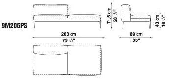 B&B Italia Секционный угловой диван в коже Michel sun-id-1423075 - Вид №36