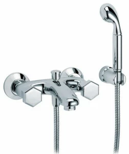 rvb Смеситель для ванны настенный с ручным душем на 2 отверстия Chambord 4030.--.67