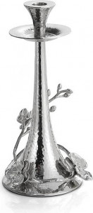 10558930 Michael Aram Набор подсвечников Michael Aram Белая орхидея 28см, 2шт Сталь нержавеющая