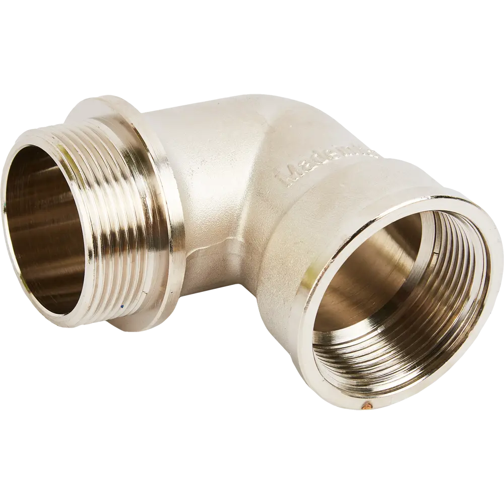 Угол 90° с упором Stout 1 1/2" ВР-НР мм никелированная латунь 82238970 STLM-2064141 