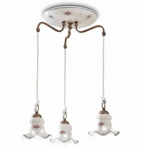 FERROLUCE Керамическая люстра Chieti C202