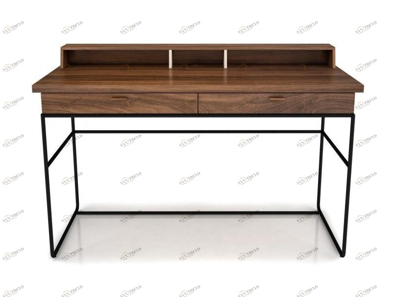 Huppé Стол из орехового дерева с ящиками для ПК Linea 2303m HUPPE